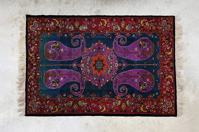 طرح بته جقه در فرش