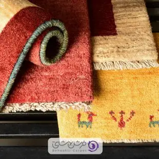 رنگ بندی متنوع فرش‌های دستباف بهشتی