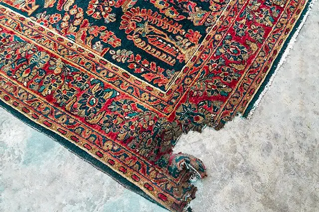 مقاله در مورد رفع انواع سوختگی فرش