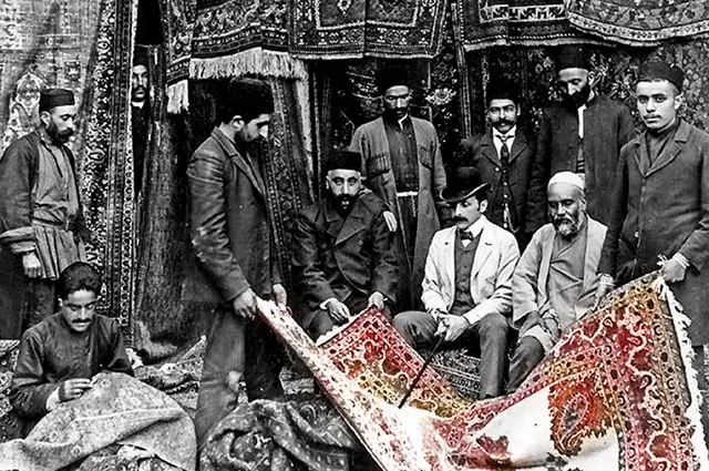 تاریخچه فرش ایرانی